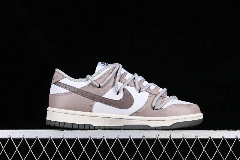 All categories Nk SB Dunk series Nk SB Dunk Low low-top sneakers Nk Dunk Low Retro customized version of deconstructed strappy low-top casual sneakers DD1503-117